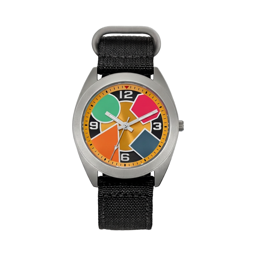 BERNY T2570M - yellow dial front view packshot
