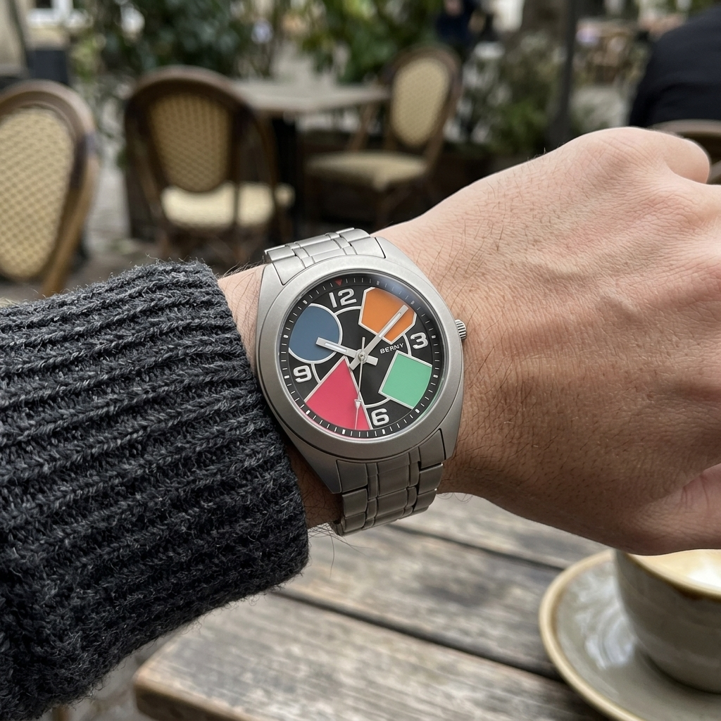 BERNY T2570M - wrist shot lifestyle