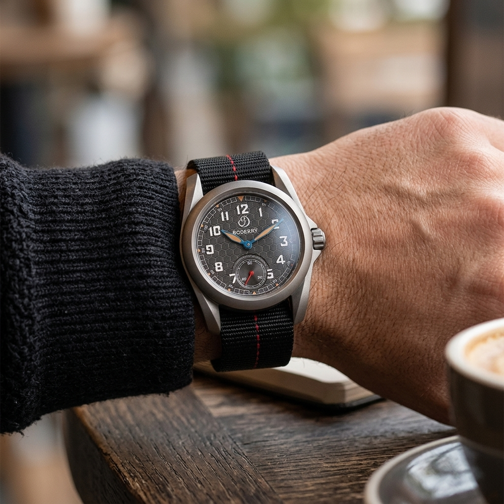 BODERRY Voyager S72 - wrist shot lifestyle
