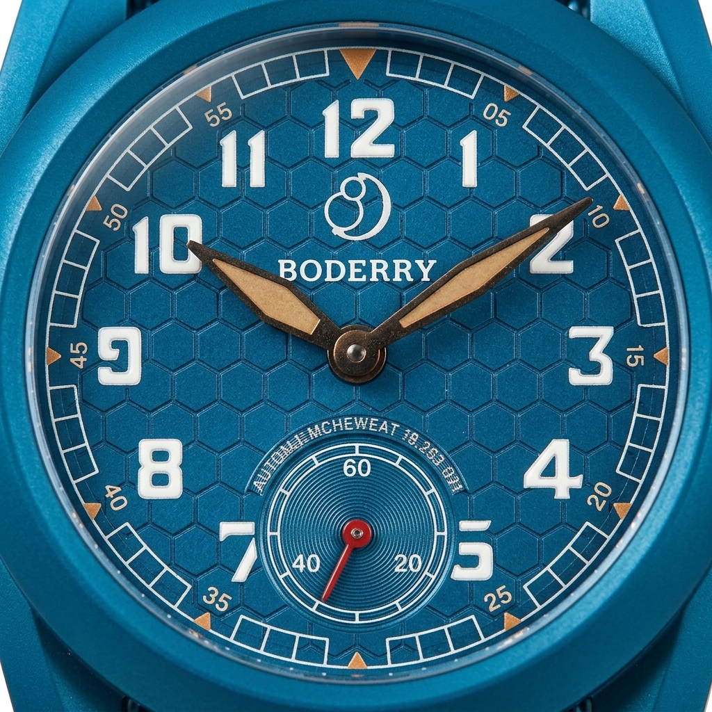 BODERRY Voyager S72 - dial macro detail