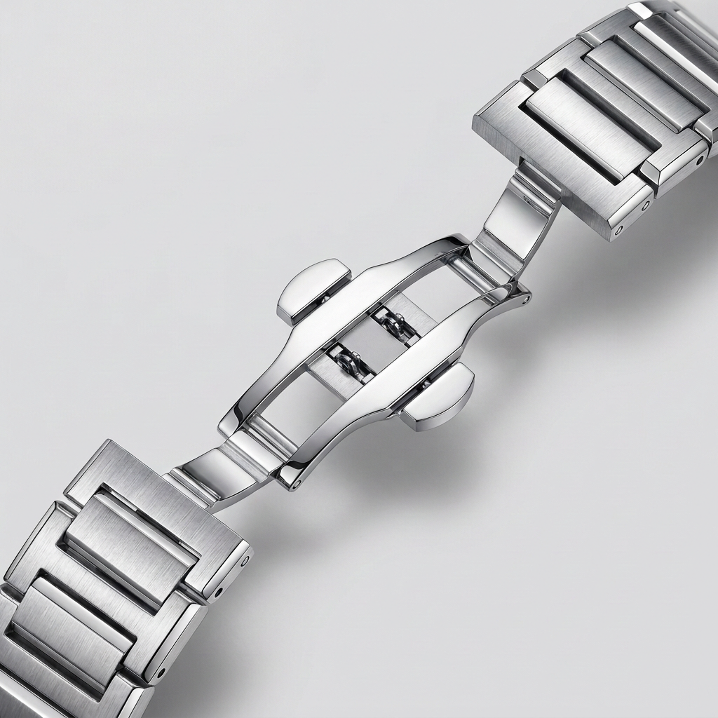 BONEST GATTI BG7006 - Men - luxury elegant timepiece butterfly clasp open