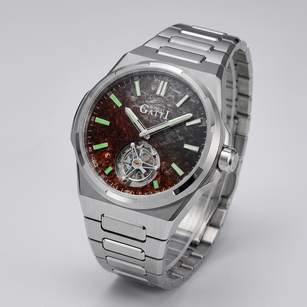 BONEST GATTI BG7006 - Men - studio quiet luxury wristwatch