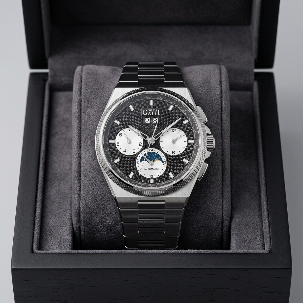 BONEST GATTI BG8006 - Aut - automatic luxury, premium box, readable dial