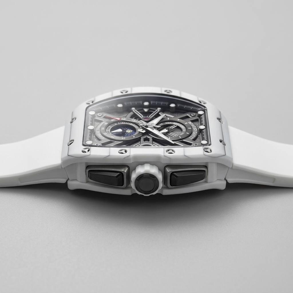BONEST GATTI BG9007 - side profile case crown