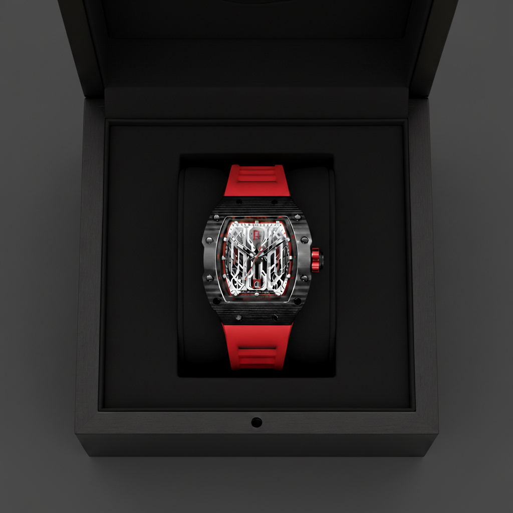 bonest-gatti-bg9916-red-strap-luxury-box