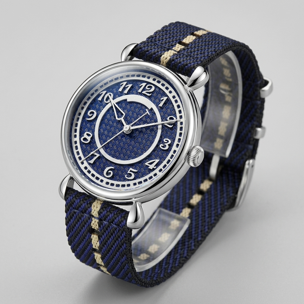 BREITVACHER Basketweave - three-quarter case view