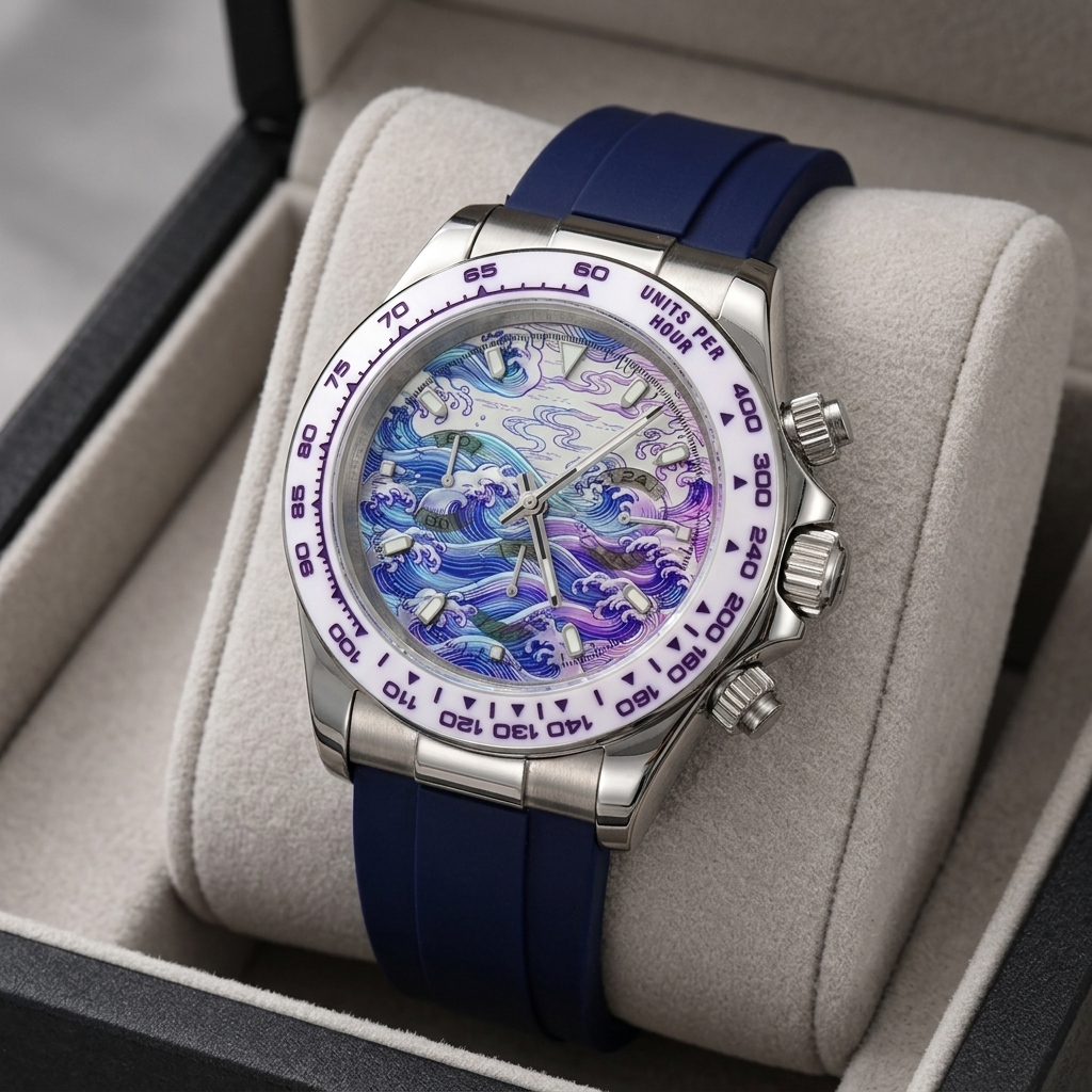 BREITVACHER Great Wave Chronograph - presentation box packaging