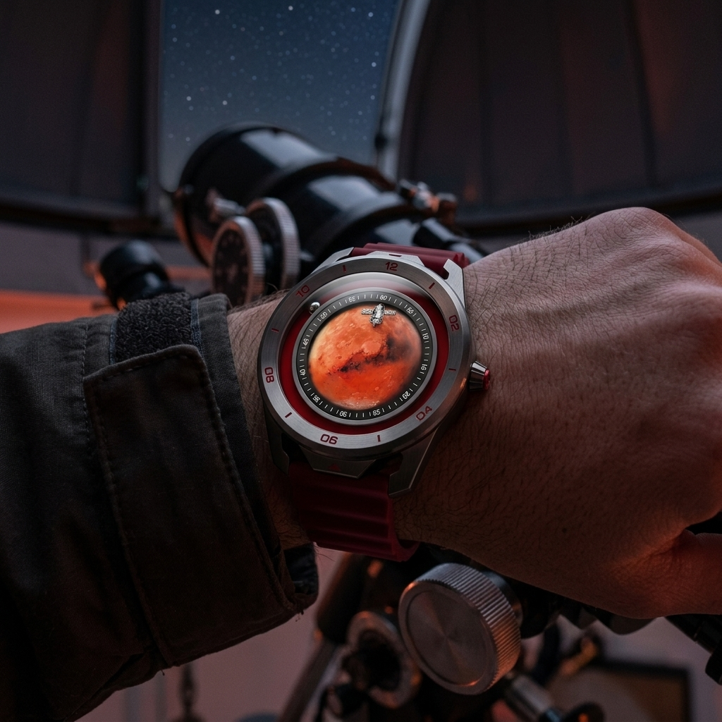 BREITVACHER Orbit - wrist shot lifestyle