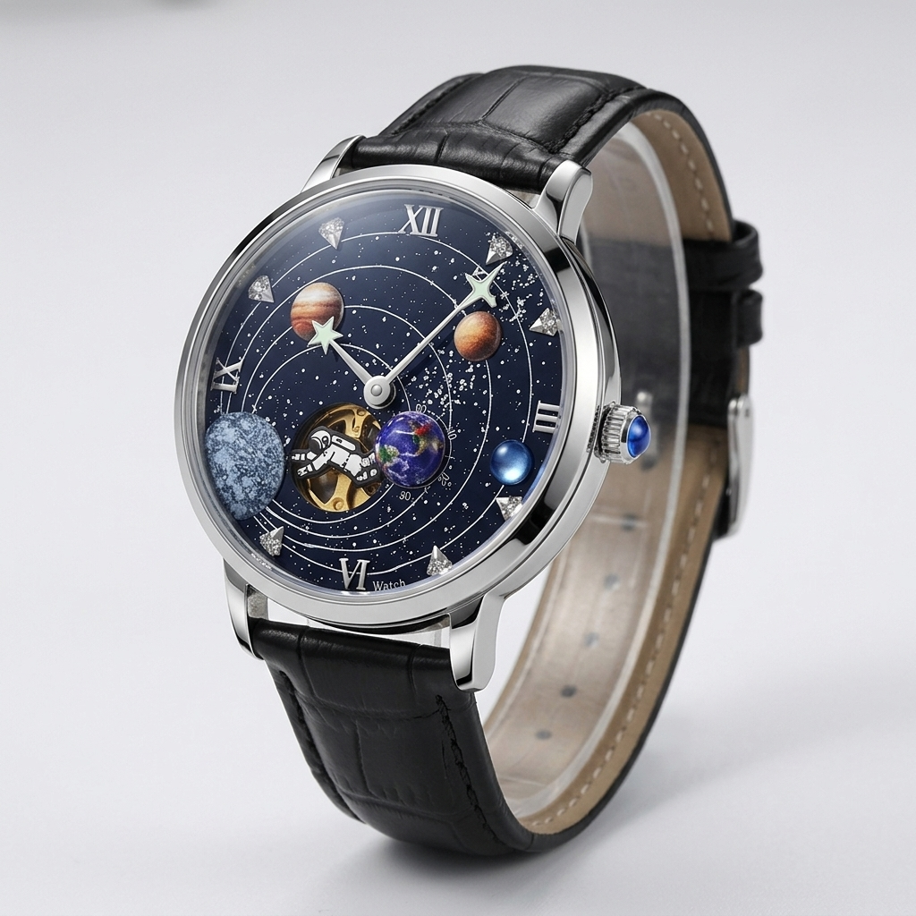 BREITVACHER Solar - three-quarter case view