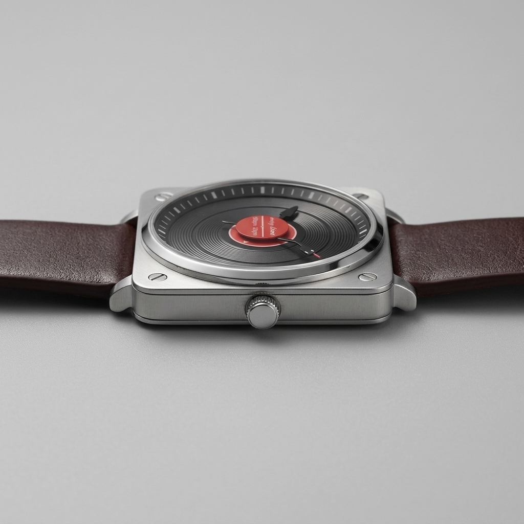 BREITVACHER Vinyl - side profile case crown