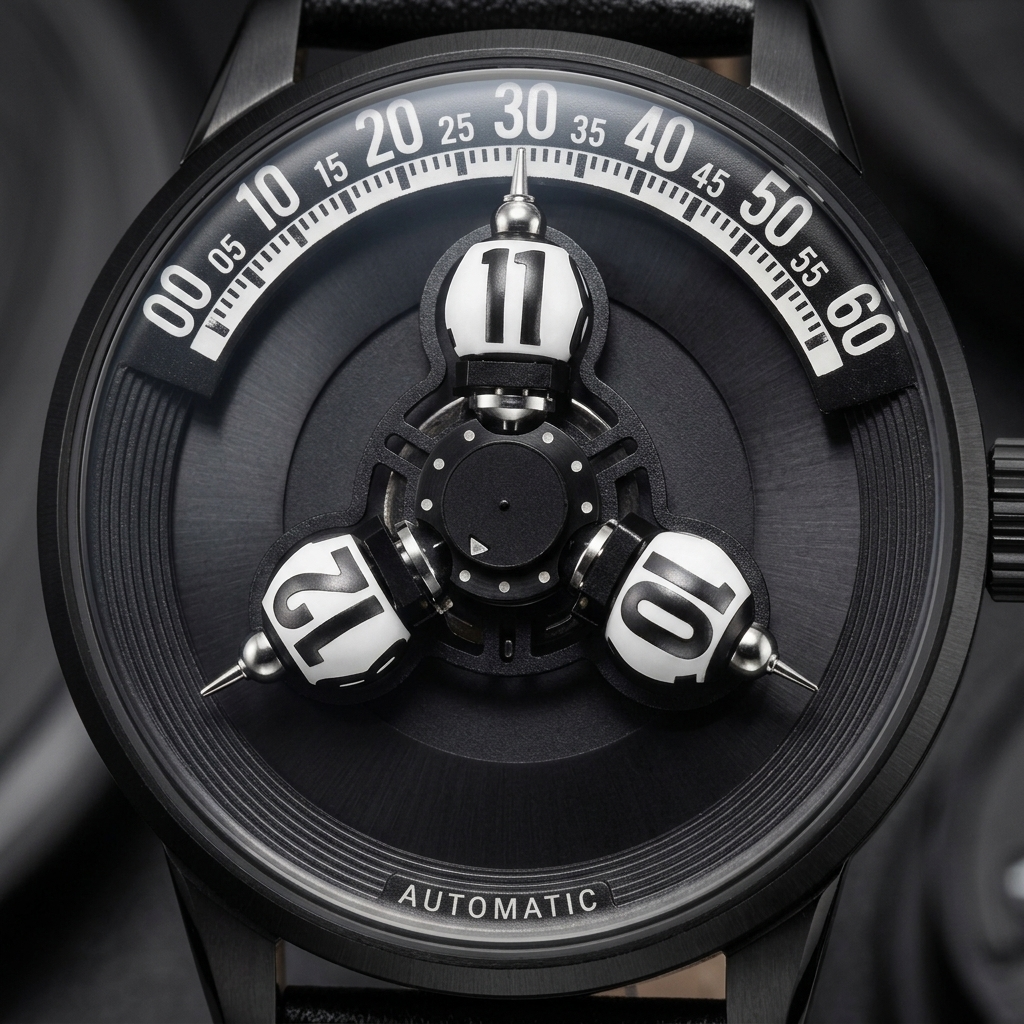 BREITVACHER Vortichron - dial macro detail