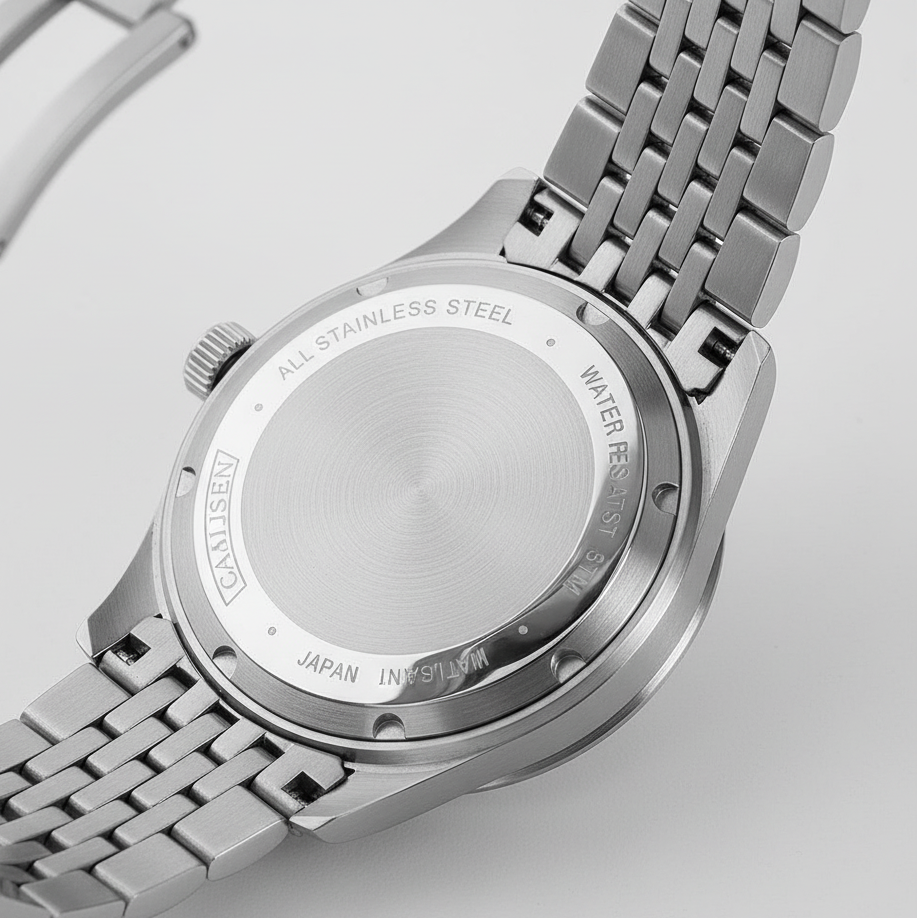 CADISEN 2026 - Automatic - Engraved caseback, brushed finish