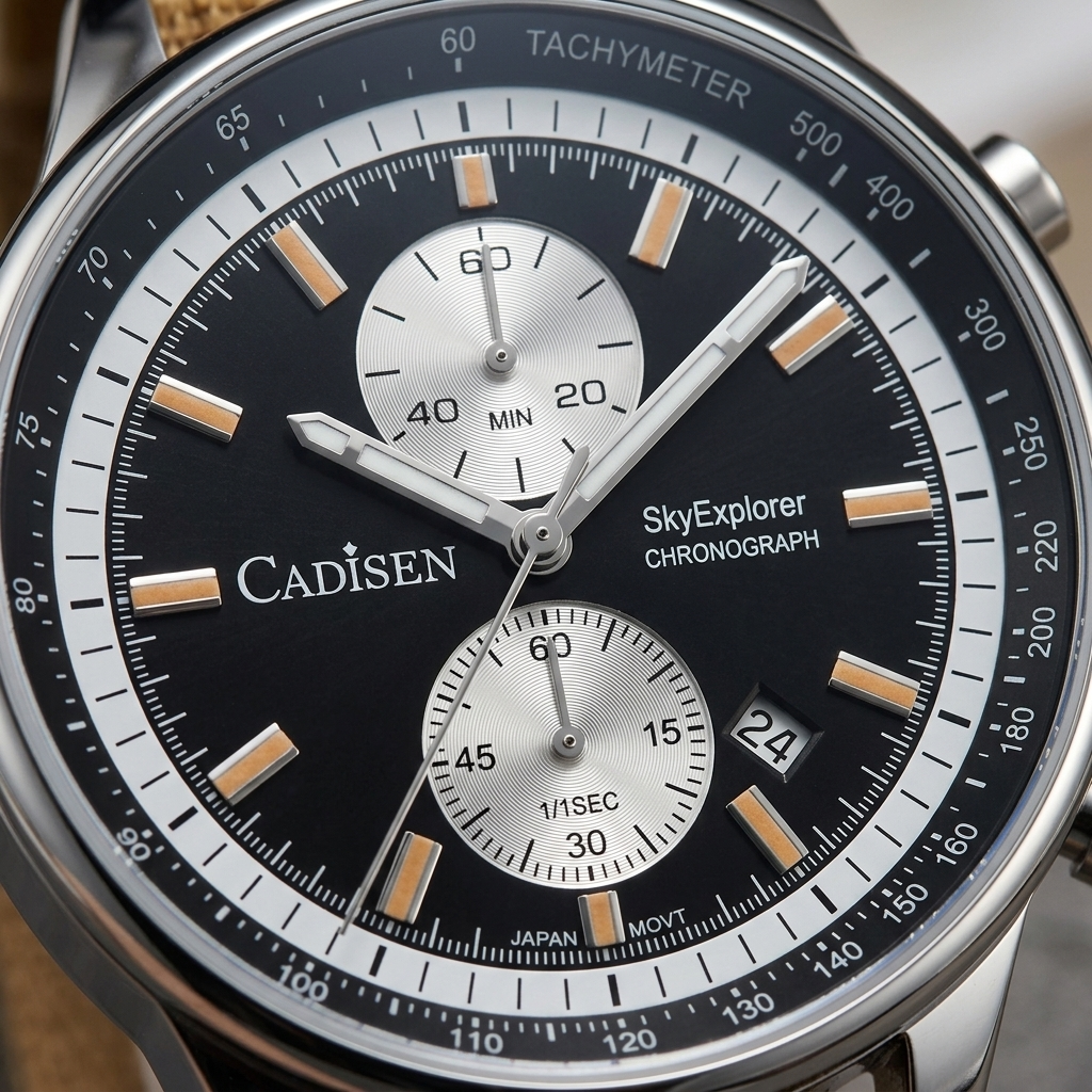 CADISEN C7066 - dial macro detail