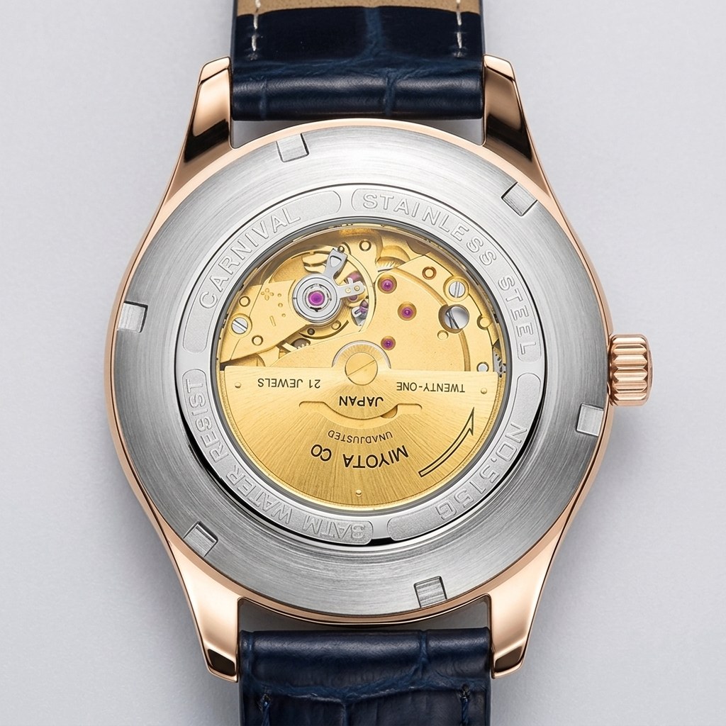 CARNIVAL 515 - caseback detail