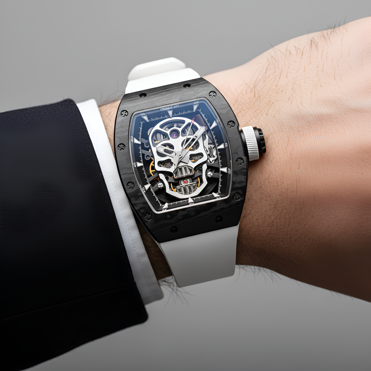 Cronusart CM002-036 - Car - watch skull dial