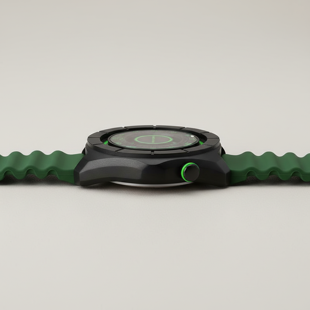 Daniel Gorman DG0788 - Me - black case green accents