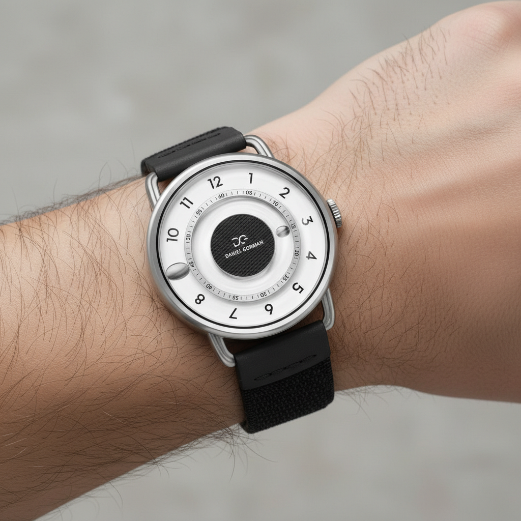 Daniel Gorman DGY000 - Qu - luxury watch wristshot studio quiet luxury