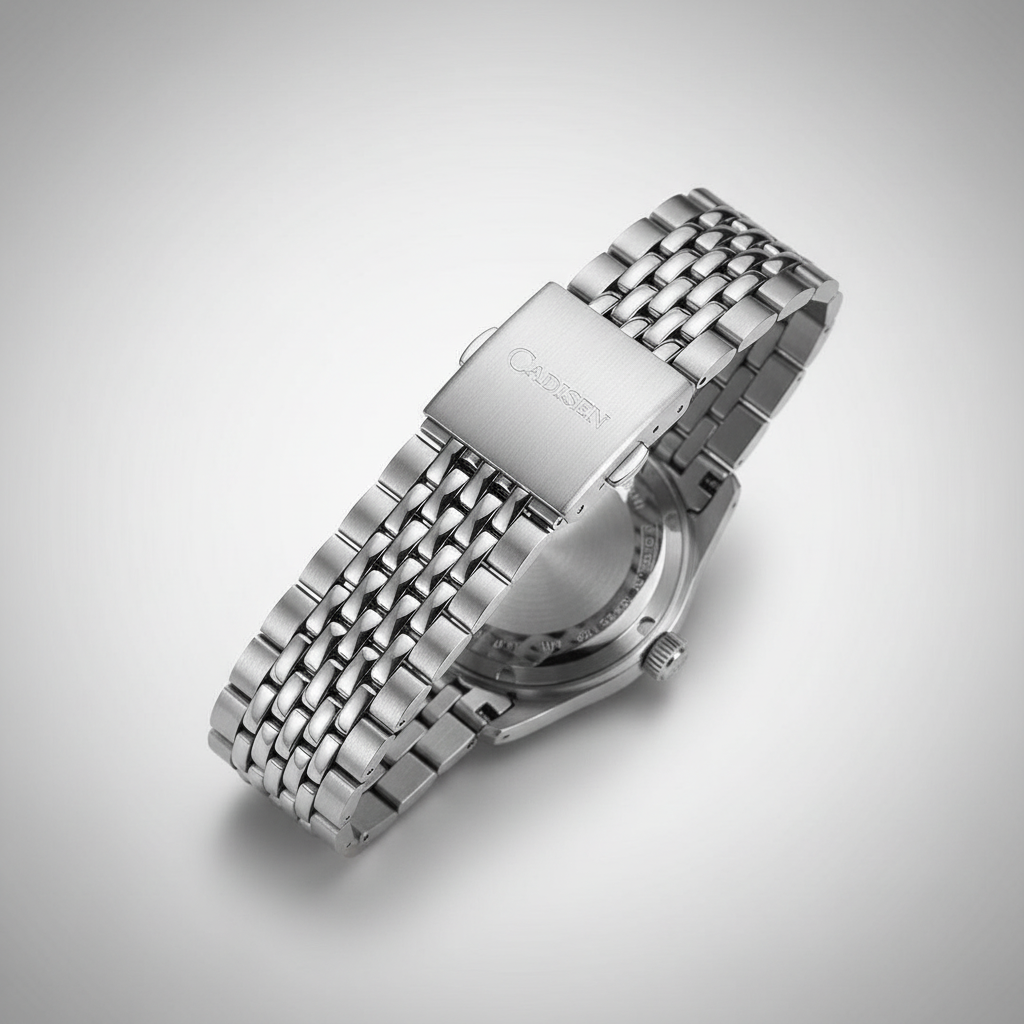 CADISEN 2026 - Automatic - Clasp detail, bracelet construction