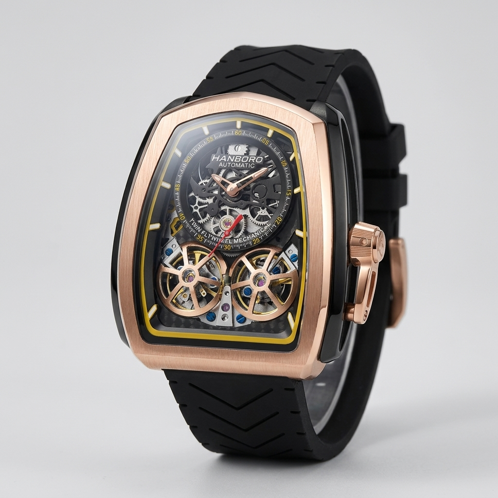 HANBORO 1005 - three-quarter case view