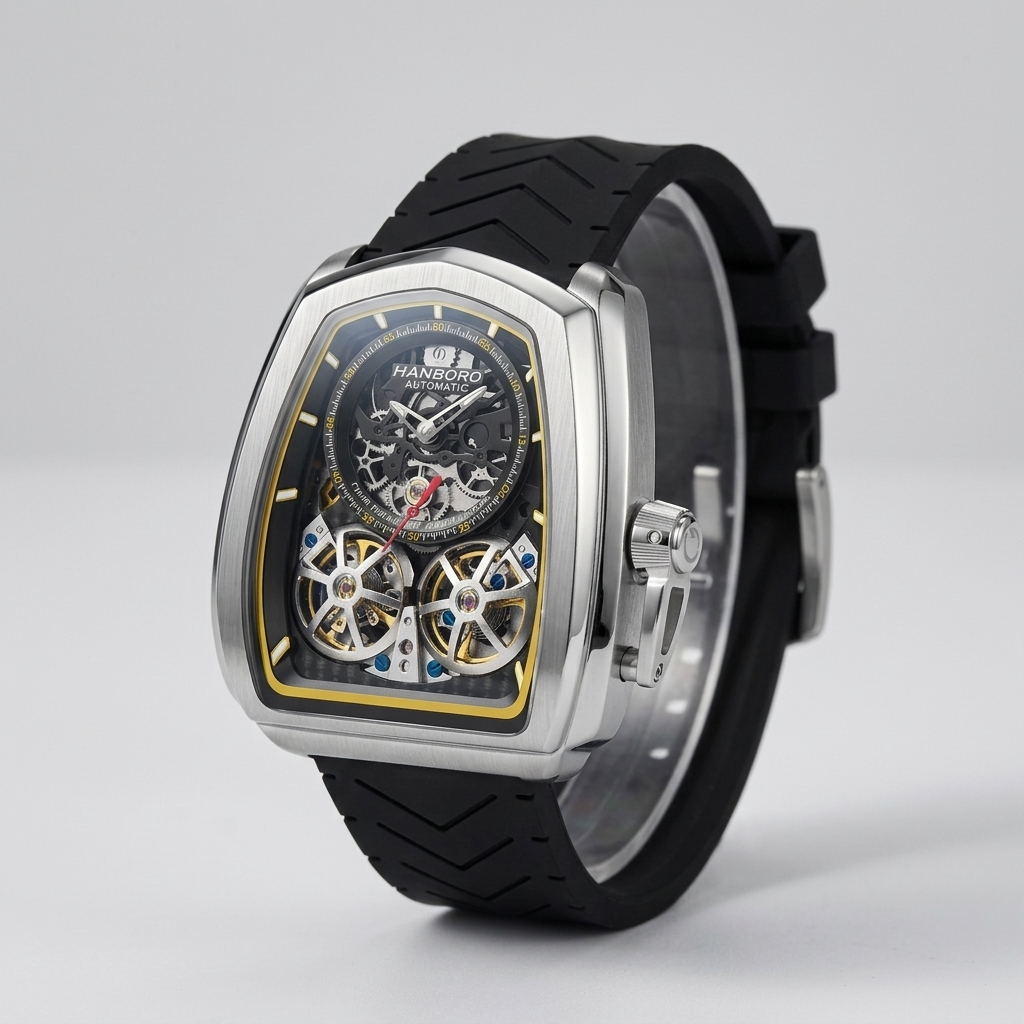 HANBORO 1005 - three-quarter case view