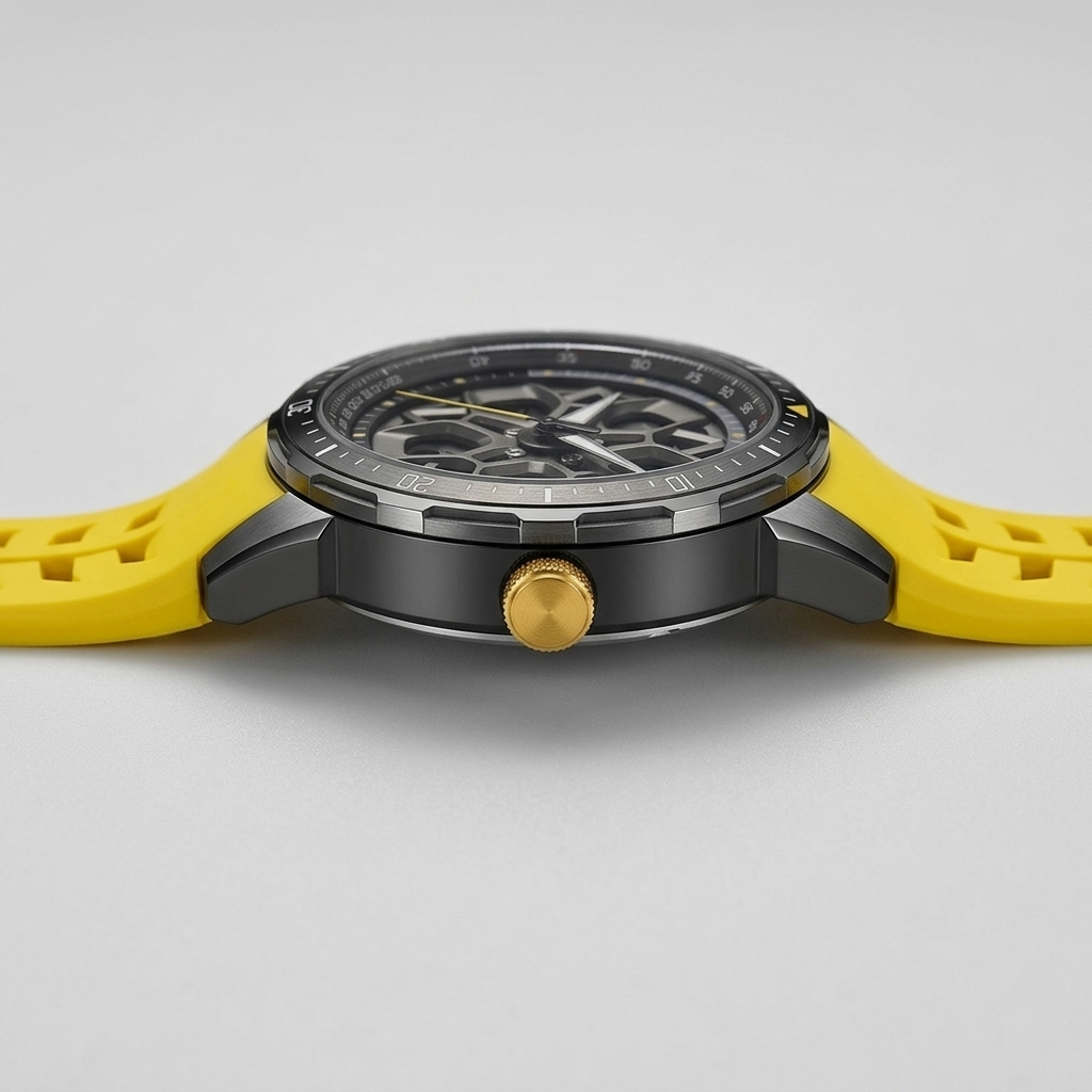 HANBORO 2005 - side profile case crown