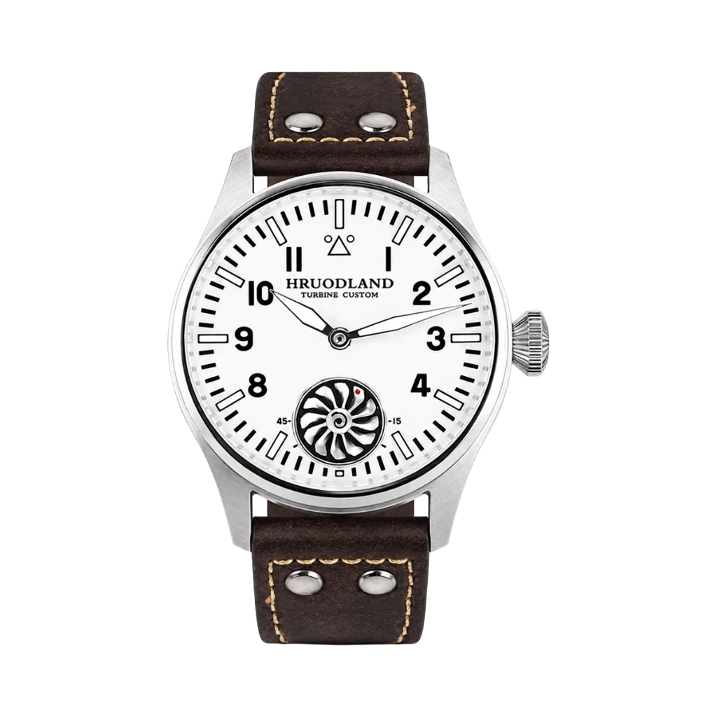 HRUODLAND HG016 - white dial front view packshot