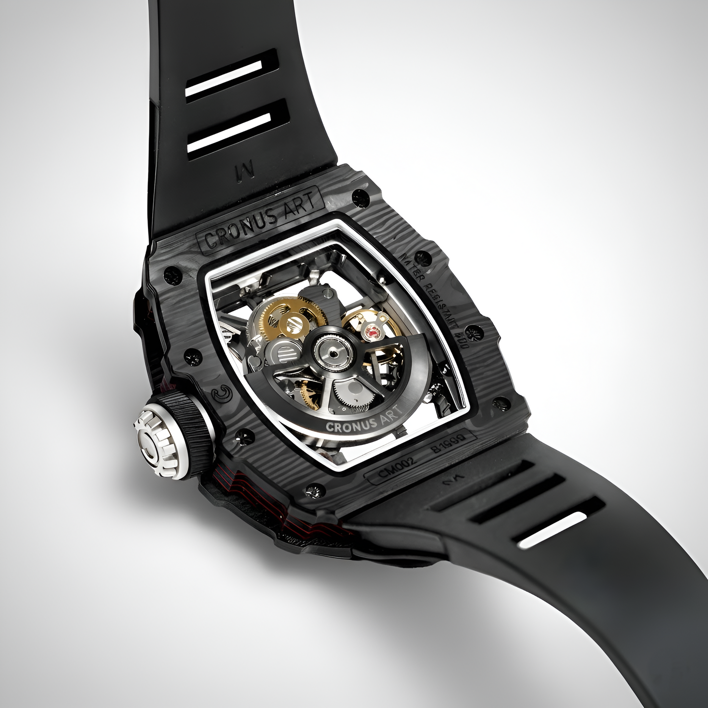 Cronusart CM002-13A Carbon Fiber Skeleton Watch - NTPT Edition breitvacher