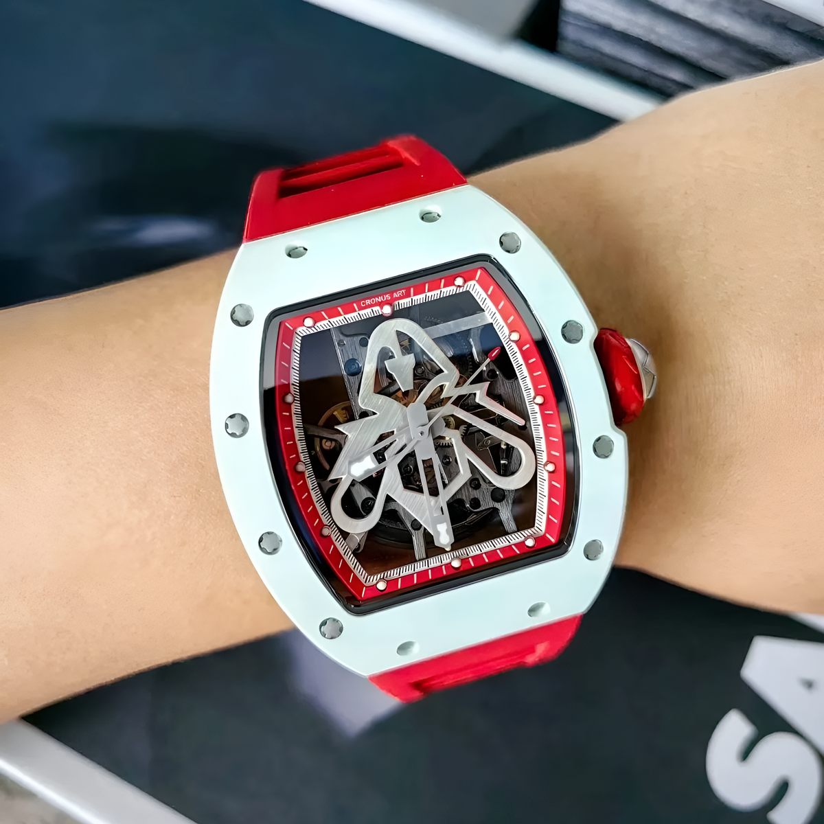 Cronusart CM002-06D Carbon Fiber Skeleton Watch - NTPT Edition breitvacher