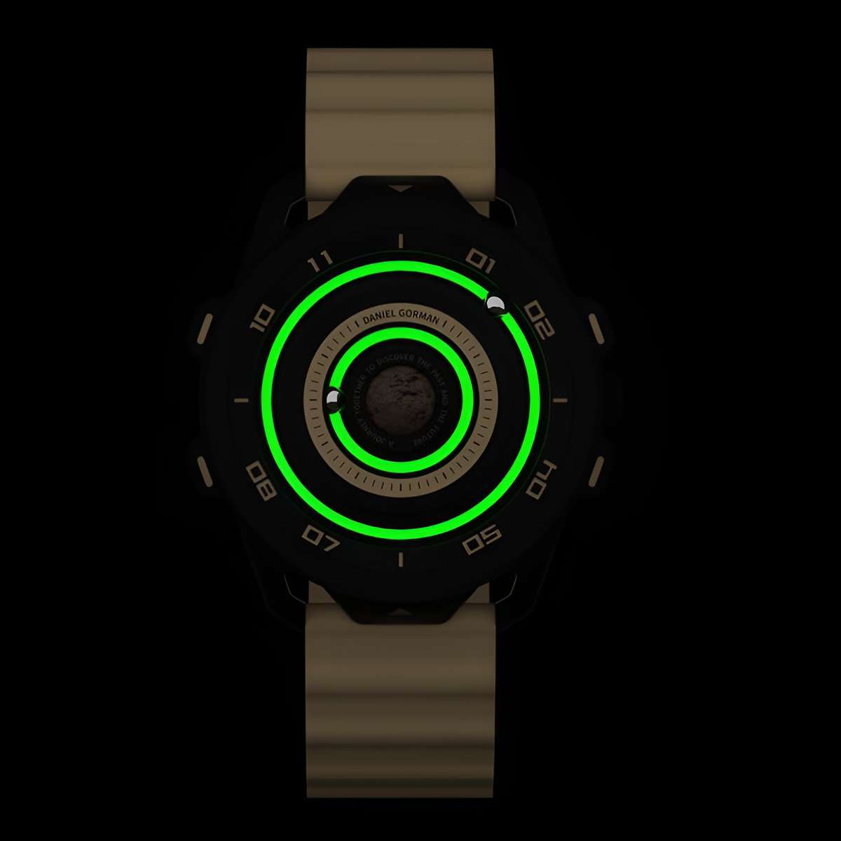 Daniel Gorman DG0525 - Men's Quartz Watch Gravity 4.0 breitvacher