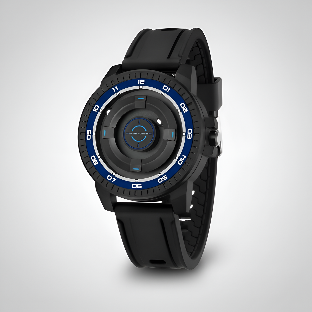 Daniel Gorman DG0221 - Angled perspective, black strap