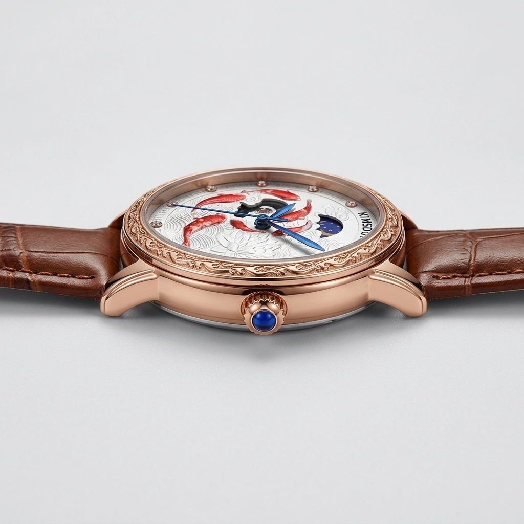 KIMSDUN Koi - side profile case crown