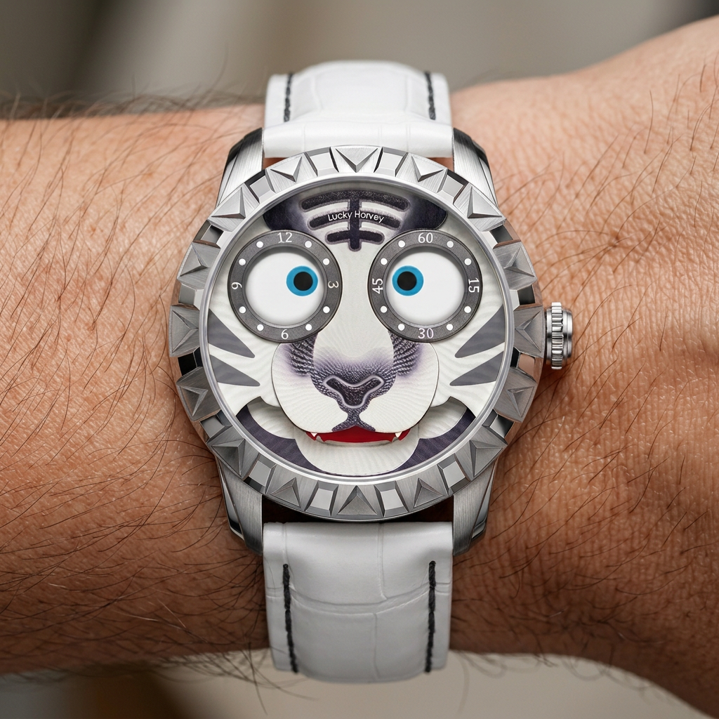 Lucky Harvey ZLS102 - Aut - Luxury automatic chronograph wristshot