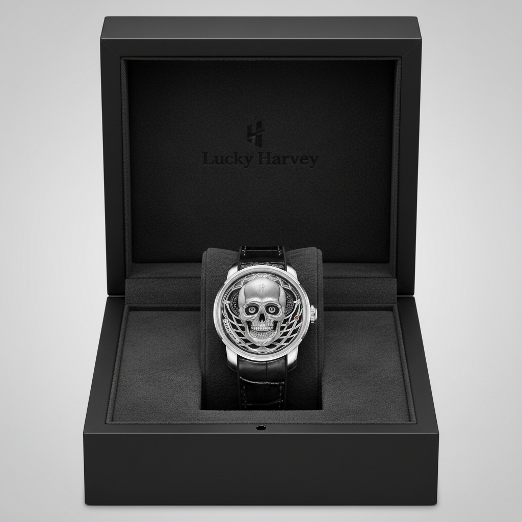 Lucky Harvey ZLS204 - Aut - luxury chronograph premium box