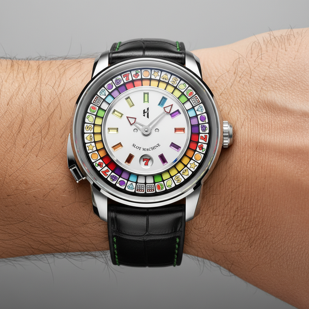 Lucky Harvey ZLS305 - Men - precision dial, applied markers, micro-texture