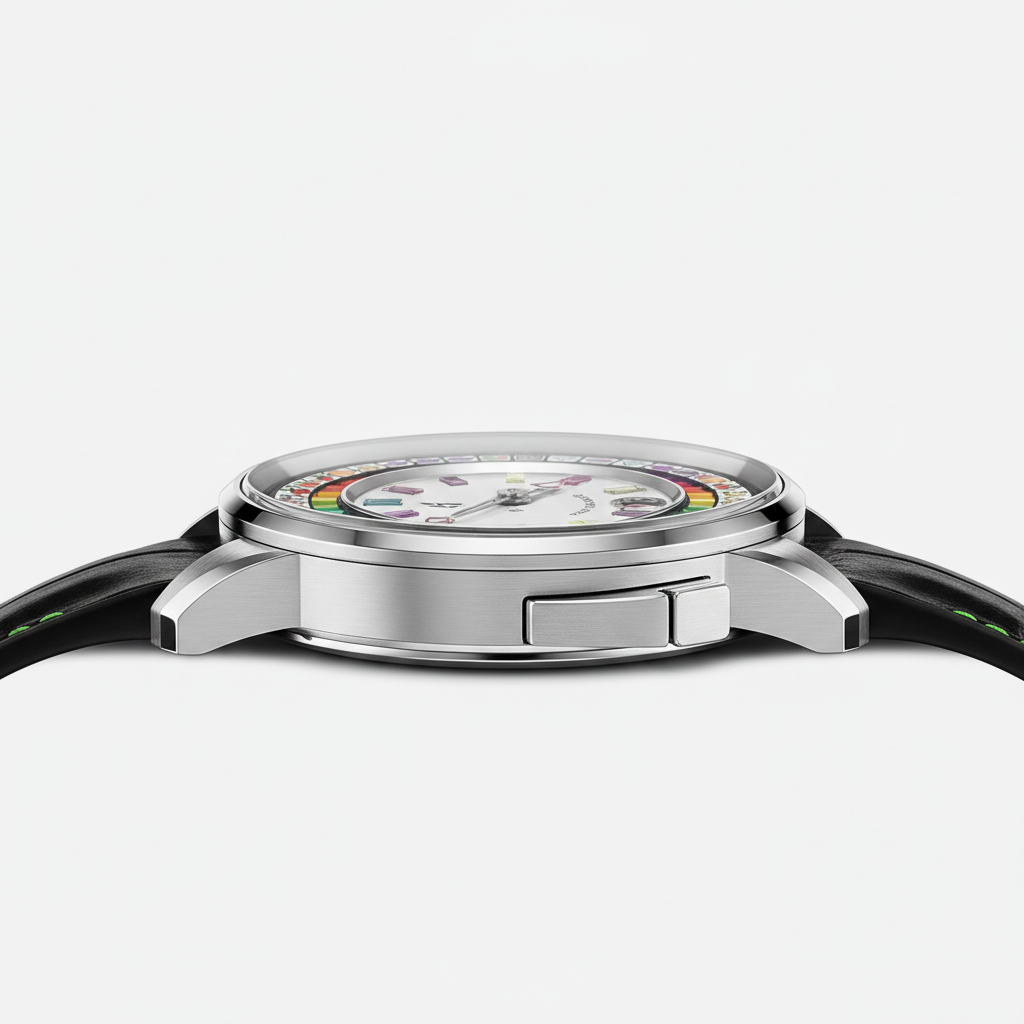 Lucky Harvey ZLS305 - Men - refined elegant timepiece Strap & Buckle View