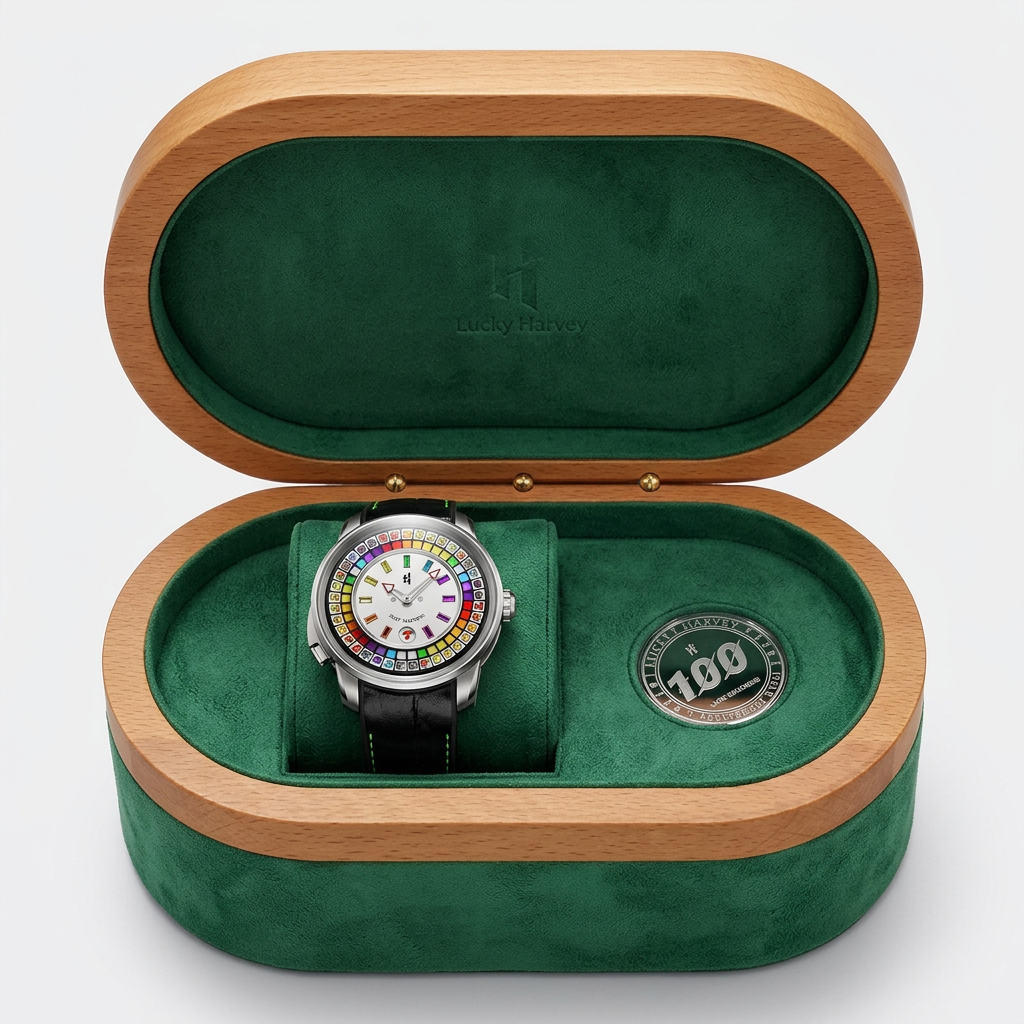 Lucky Harvey ZLS305 - Men - men's luxury watch, minimalist design, elegant