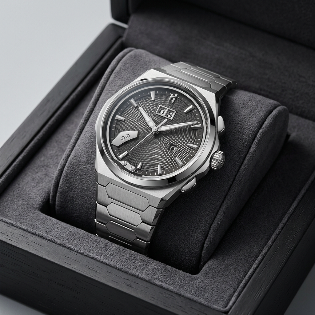 Lucky Harvey ZLS403 - Men - luxury watch, premium box, studio presentation
