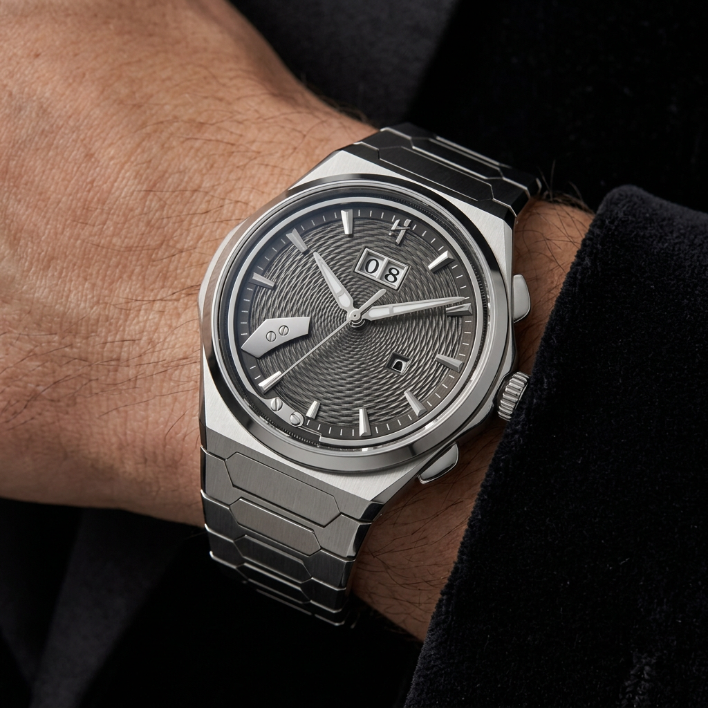 Lucky Harvey ZLS403 - Men - on wrist, professional look
