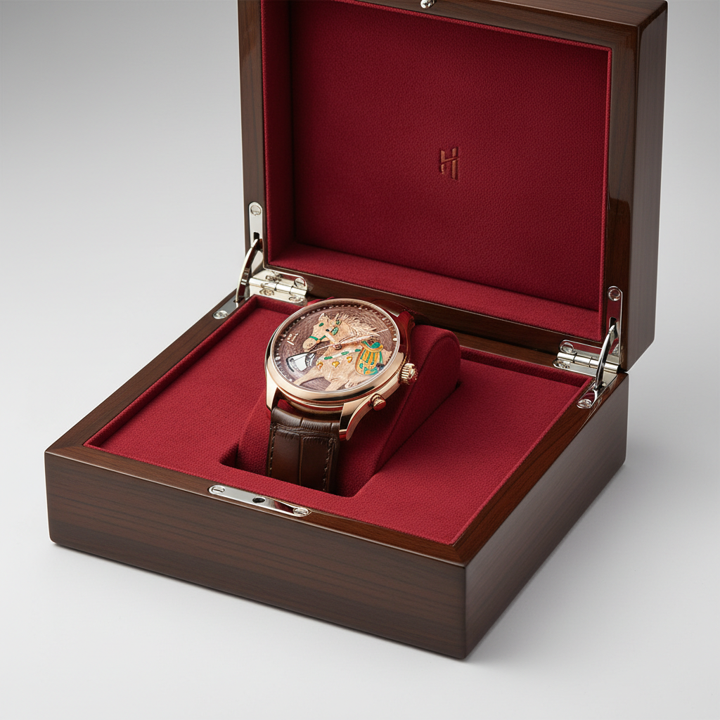 Lucky Harvey ZLS502 - Aut - luxury automatic horse watch