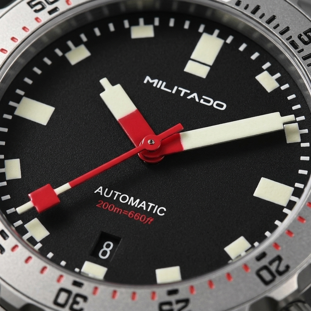 MILITADO ML20 - dial macro detail