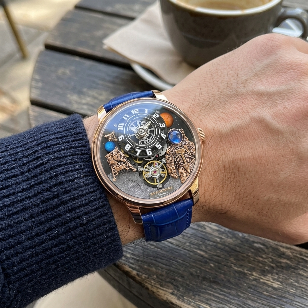 PINDU P6630 - wrist shot lifestyle