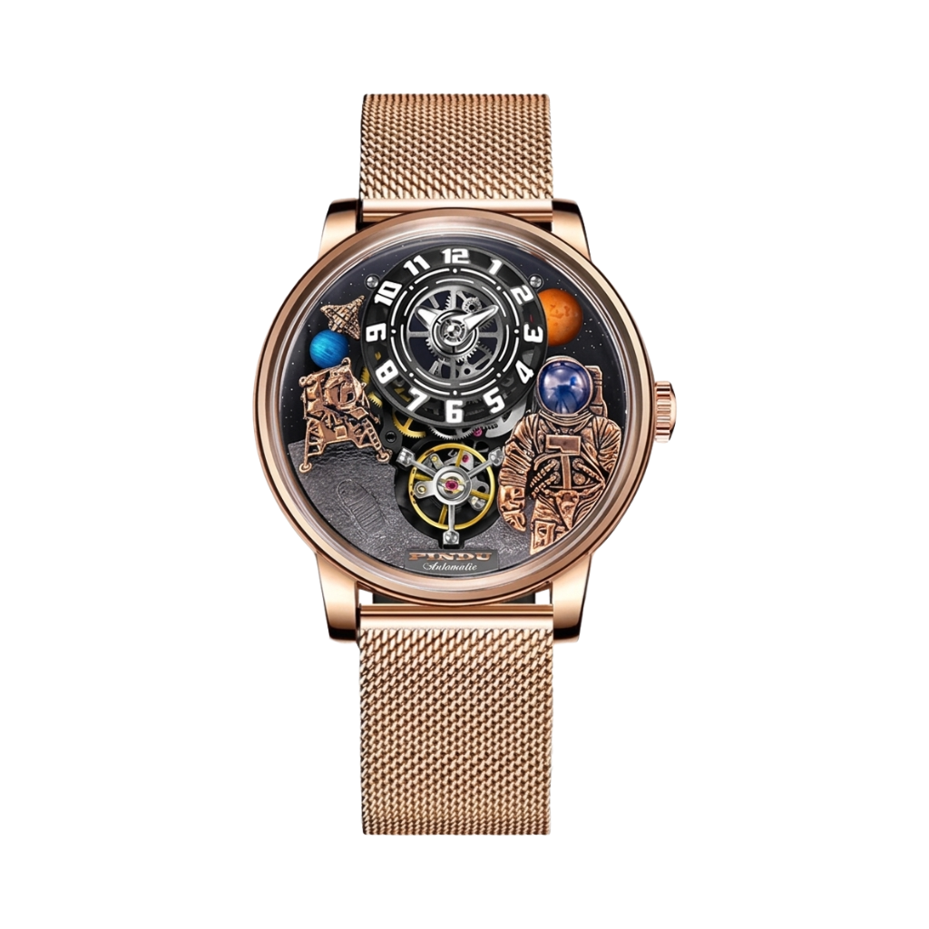 PINDU P6630 - rose gold front view packshot