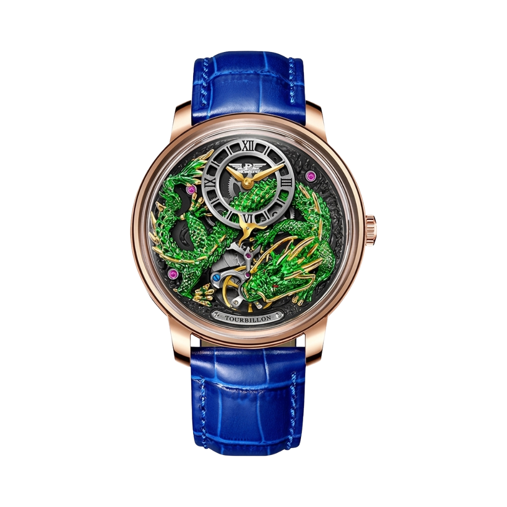 PINDU PD6632 - green dragon front view packshot
