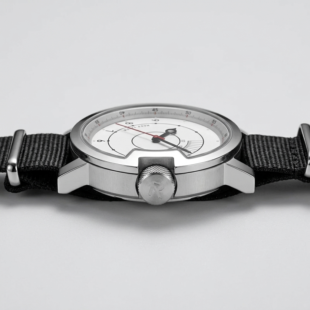 REEF TIGER RGA9035 - side profile case crown