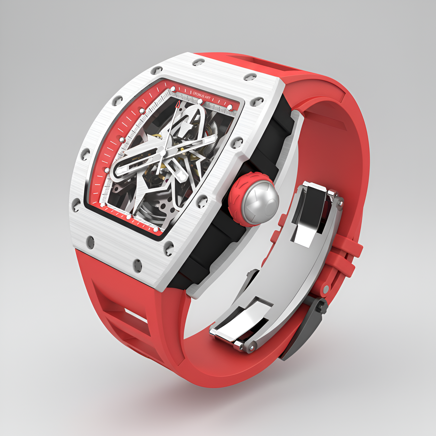 Cronusart CM002-06D Carbon Fiber Skeleton Watch - NTPT Edition breitvacher