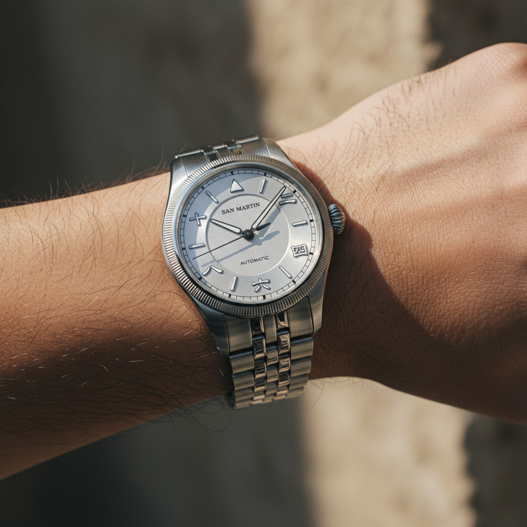 San Martin SN0033 - Pilot Automatic Watch with Sapphire Crystal breitvacher