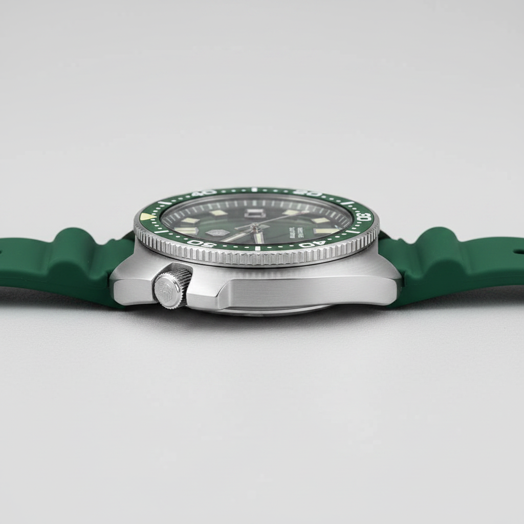 San Martin SN0047BG - Side Profile, Crown Detail