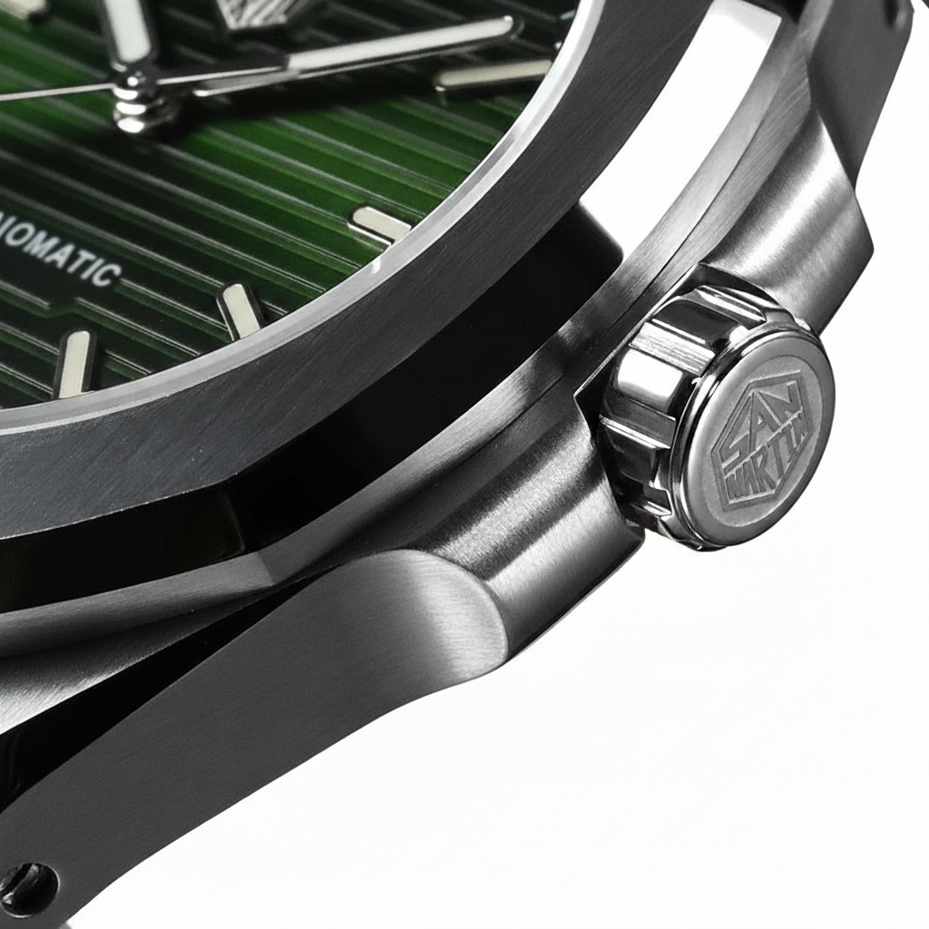 San Martin SN0075-G - Atron Automatic Watch Luxury Diver breitvacher