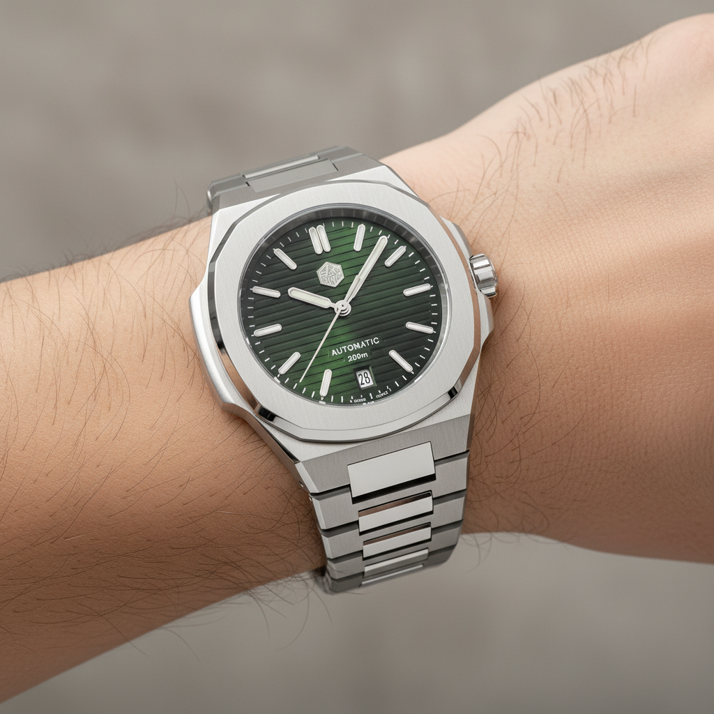 San Martin SN0075-G - Atron Automatic Watch Luxury Diver breitvacher