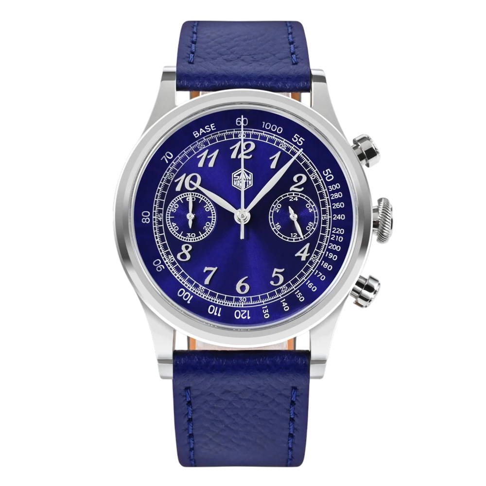 San Martin SN0101-G-JS-1 - blue dial, blue strap